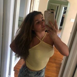 Yellow cross tank 🌞